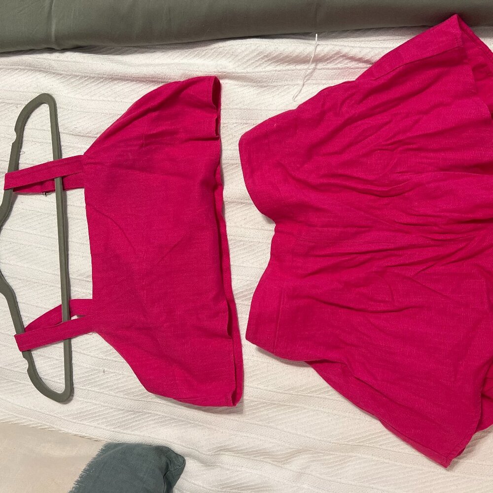Showpo Two-Piece Linen Set